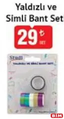 STUDİ YALDIZLI VE SİMLİ BANT SETİ